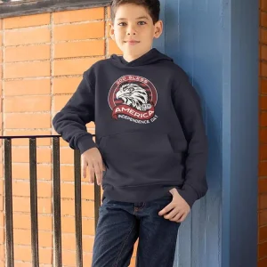 God Bless America Eagle Hoodie -Image by Shutterstock